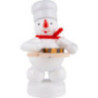 Snowman Baker with Nut Wedges - 8 cm / 3.1 inch