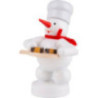 Snowman Baker with Nut Wedges - 8 cm / 3.1 inch