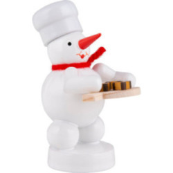 Snowman Baker with Nut Wedges - 8 cm / 3.1 inch