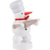 Schneemann Bäcker mit Sahnespritze - 8 cm