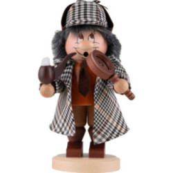 Räuchermännchen Wichtel Sherlock Holmes - 27 cm
