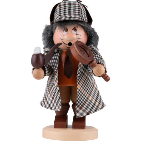 Smoker - Gnome Sherlock Holmes - 27 cm / 10.6 inch