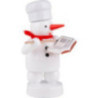 Snowman Baker with Recipe Book - 8 cm / 3.1 inch