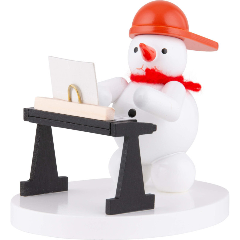 Schneemann mit Keyboard - 8 cm