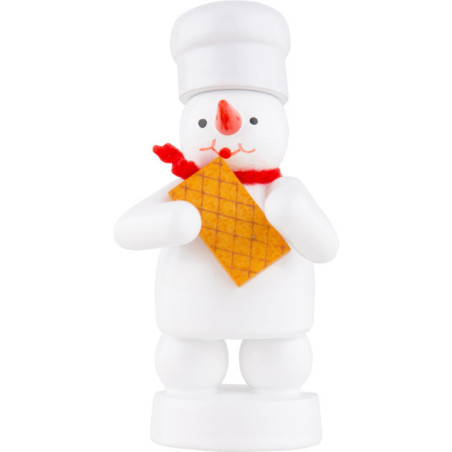 Snowman Baker with Waffle - 8 cm / 3.1 inch