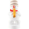 Snowman Musician with Didgeridoo - 8 cm / 3.1 inch