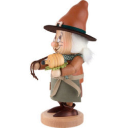 Räuchermännchen Wichtel Waldweibl - 31,5 cm