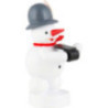 Snowman Musician with Whistle - 8 cm / 3.1 inch
