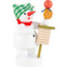 Snowman Musician with Devil's Violin - 8 cm / 3.1 inch