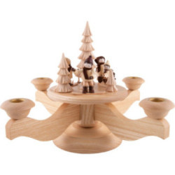 Adventsleuchter Wintersport - 23 cm