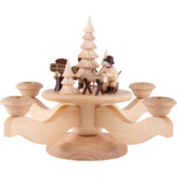 Advent Candle Holder - Forest People - 23 cm / 9.1 inch