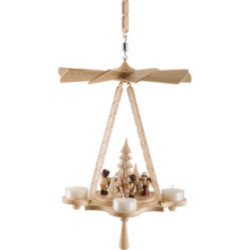 1-stöckige Deckenpyramide Waldleute - 30 cm