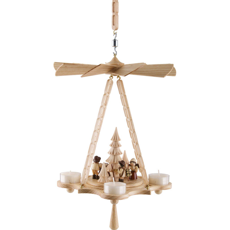 1-stöckige Deckenpyramide Waldleute - 30 cm