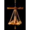 1-Tier Ceiling Pyramid Forest Scene - 30 cm / 11.8 inch