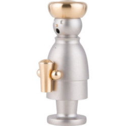 Smoker - Balthasar - Stainless Steel, Glass Bead blasted - 15 cm / 5.9 inch