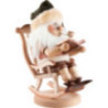 Smoker - Gnome in Rocking Chair - 31,5 cm / 12.4 inch