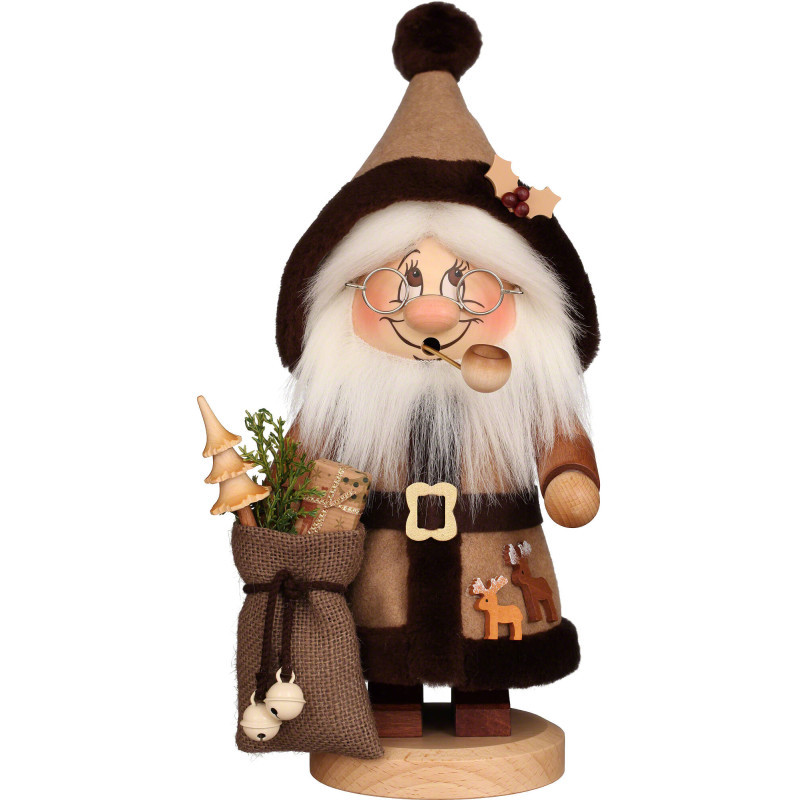 Räuchermännchen Wichtel Weihnachtsmann - 34 cm