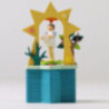 Hand Crank Music Box - The Star Money - 10,7 cm / 4.2 inch