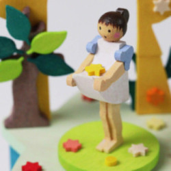 Hand Crank Music Box - The Star Money - 10,7 cm / 4.2 inch