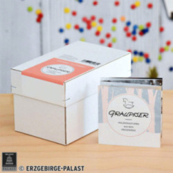 Kurbelspieldose Weihnachtsmann - 7 cm