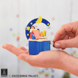 Kurbelspieldose Wiegenlied - 9 cm