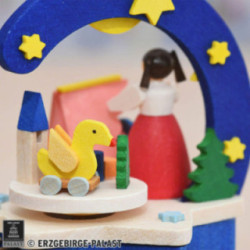 Kurbelspieldose Wiegenlied - 9 cm