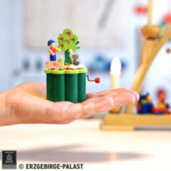 Kurbelspieldose Hans im Glück - 9 cm