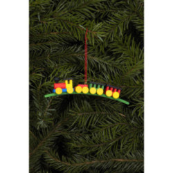 Christbaumschmuck Minieisenbahn - 10,5x2,1 cm