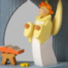 Tree Ornament - Nativity with Herald Angel - 8,3 cm / 3.3 inch