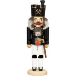 Nutcracker - Miner Black - 24 cm / 9.5 inch