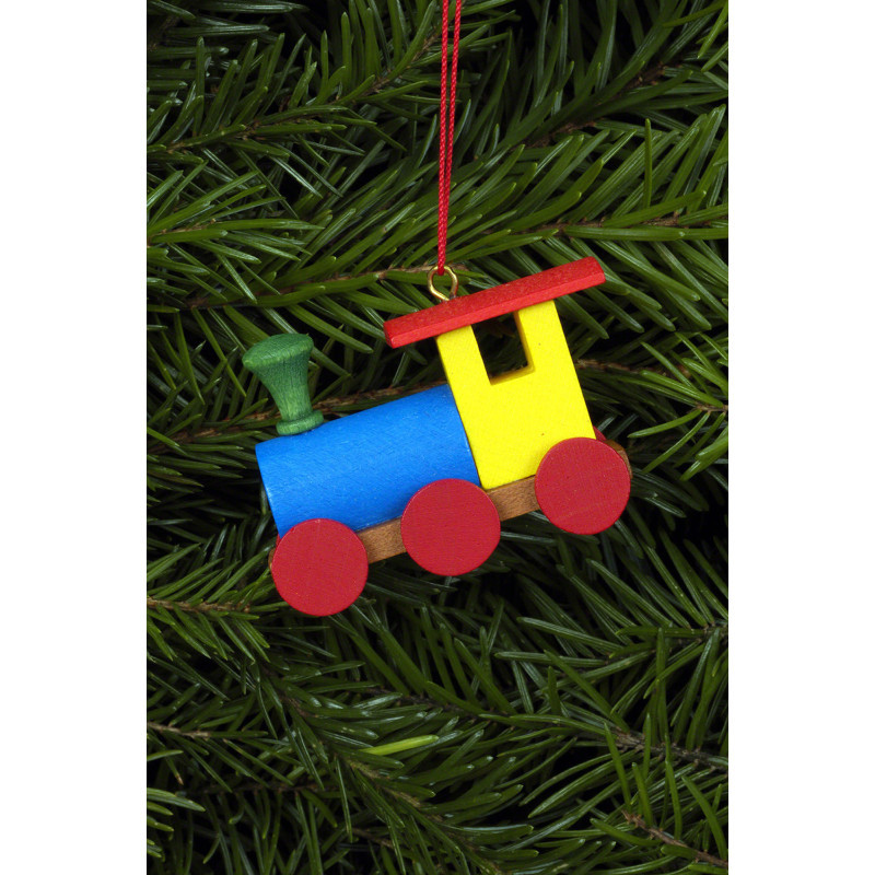 Christbaumschmuck Lokomotive - 5,2x3,8 cm