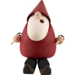 Räuchermännchen Weihnachtsmann Ski Champion - 11 cm