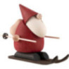 Smoker - Santa Claus Ski Champion - 11 cm / 4.3 inch
