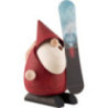 Smoker - Santa Claus Snowboarder - 13 cm / 5.1 inch
