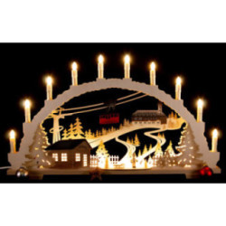 Candle Arch - Fichtelberg - 70x42 cm / 27.6x16.5 inch
