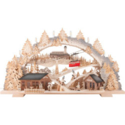 Candle Arch - Fichtelberg Idyll - 72x43x15 cm / 28.3x17x5.9 inch