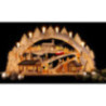 Candle Arch - Fichtelberg Idyll - 72x43x15 cm / 28.3x17x5.9 inch