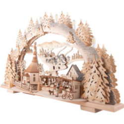 Candle Arch - Fair in Seiffen - 72x43 cm / 28.3x16.9 inch