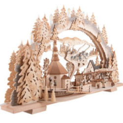 Candle Arch - Fair in Seiffen - 72x43 cm / 28.3x16.9 inch
