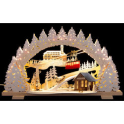 Candle Arch - Fichtelberg Snowy - 53x31 cm / 20.9x12.2 inch