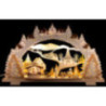 Candle Arch - Barbecue Lodge - 53x31 cm / 20.9x12.2 inch