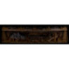 Illuminated Stand - Winter in the Ore Mountains - 76x20 cm / 29.9x7.9 inch