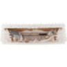 Schwibbogenerhöhung Winterland Erzgebirge verschneit - 53x17,5 cm