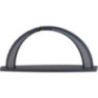Candle Arch - modern wood - Anthracite - without Figurines - 56,5x25 cm / 22.2x9.8 inch