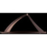 Candle Arch - modern wood - NEW LINE Anthracite - without Figurines - 56,5x25 cm / 22.2x9.8 inch