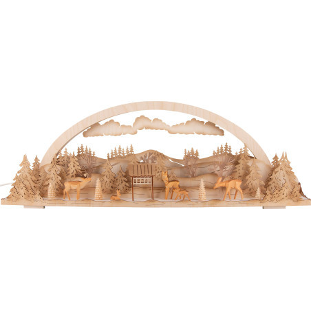 Candle Arch - Diorama Game Feeding - 72x24 cm / 28.3x9.4 inch