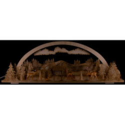Candle Arch - Diorama Game Feeding - 72x24 cm / 28.3x9.4 inch