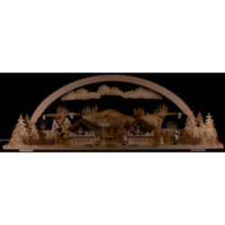 Schwibbogen Diorama Rastplatz Schöne Aussicht - 72x24 cm