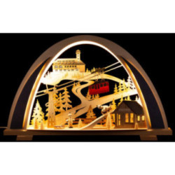 Candle Arch - NEW LINE - Fichtelberg Idyll - 52x32,5 cm / 20.5x12.8 inch