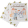 Servietten "Drei Haselnüsse für Aschenbrödel" - 20 Stück - 33 cm